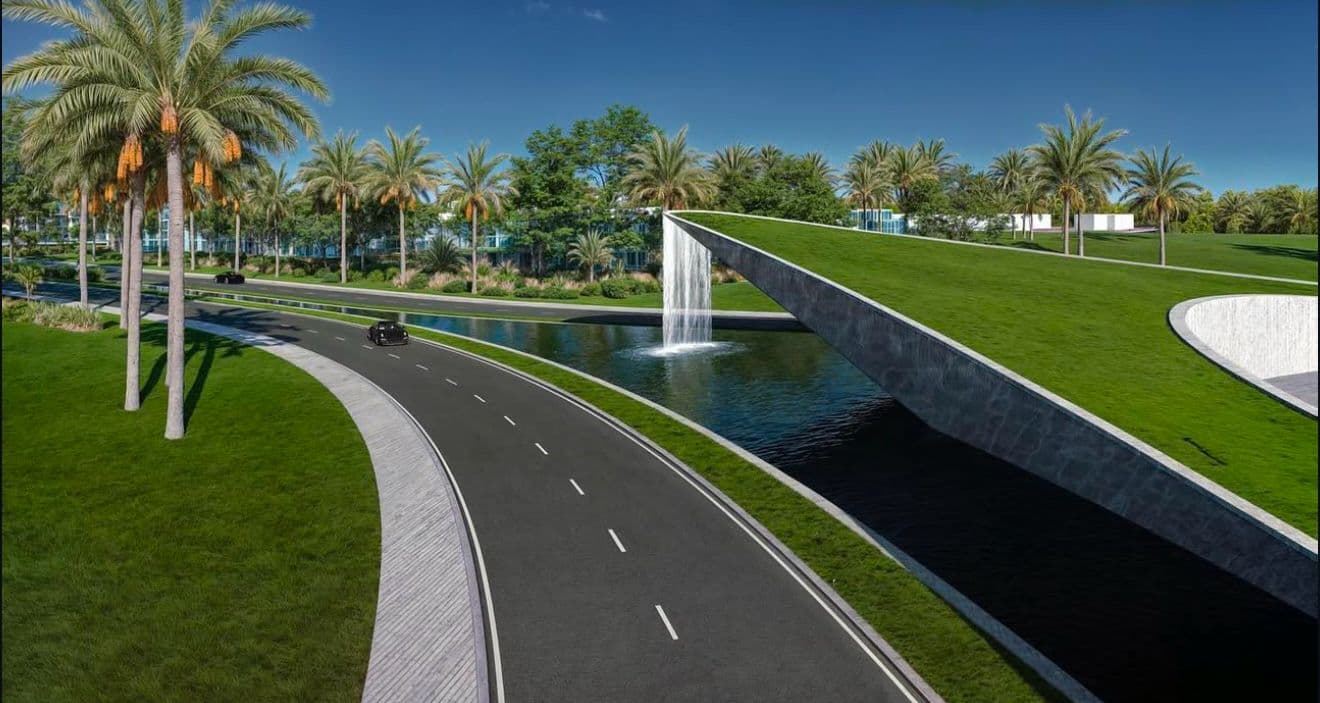 Entrance into the community